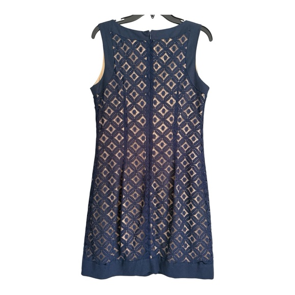 Sharagano Navy and Beige Mini Dress
Size 8 - Picture 3 of 6